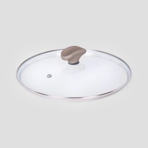 Delimano Natura stakleni poklopac s inox rubom 28 cm